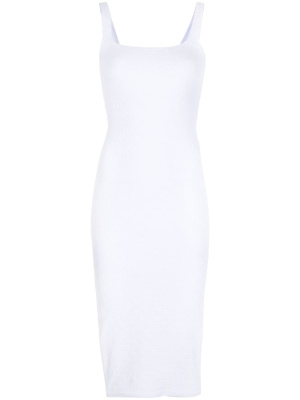 

Logo-jacquard sleeveless dress, Alexander Wang Logo-jacquard sleeveless dress