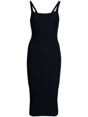 

Logo-jacquard midi dress, Alexander Wang Logo-jacquard midi dress