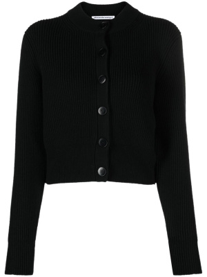 

Ribbed-knit cardigan, Alexander Wang Ribbed-knit cardigan