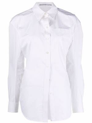

Long-sleeve cotton shirt, Alexander Wang Long-sleeve cotton shirt