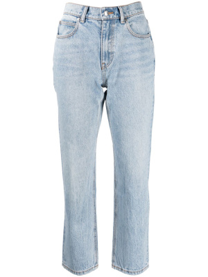 

Mid-rise cropped jeans, Alexander Wang Mid-rise cropped jeans