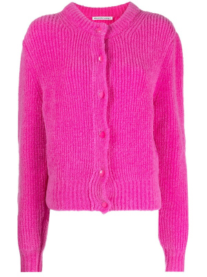 

Ribbed knit cardigan, Alexander Wang Ribbed knit cardigan