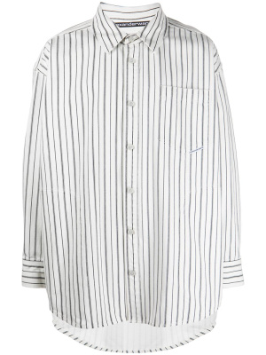 

Striped oversized cotton shirt, Alexander Wang Striped oversized cotton shirt