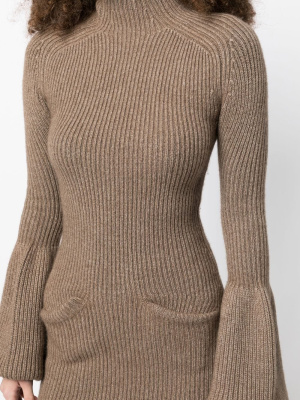 

Mock neck knitted dress, Alexander Wang Mock neck knitted dress
