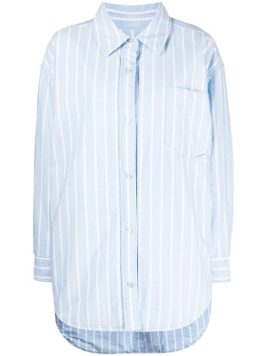 

Oxford padded shirt jacket, Alexander Wang Oxford padded shirt jacket