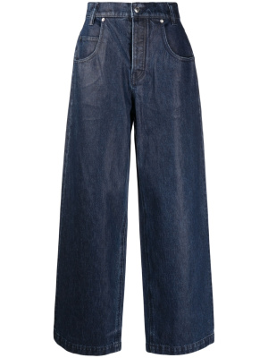 

High-waisted wide-leg jeans, Alexander Wang High-waisted wide-leg jeans