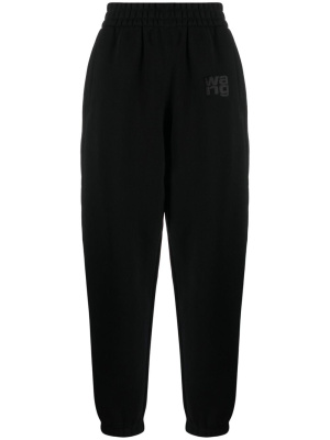 

Logo-print tapered track pants, Alexander Wang Logo-print tapered track pants