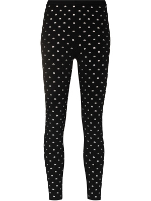 

Crystal-embellished leggings, Alexander Wang Crystal-embellished leggings