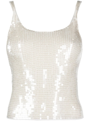 

Sequinned tank top, Alexander Wang Sequinned tank top
