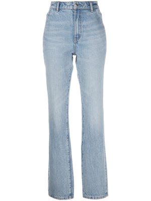 

Fly high-waisted jeans, Alexander Wang Fly high-waisted jeans