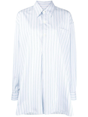

Striped oversized long-sleeve shirt, OUR LEGACY Striped oversized long-sleeve shirt