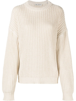 

Sonar intarsia-knit jumper, OUR LEGACY Sonar intarsia-knit jumper