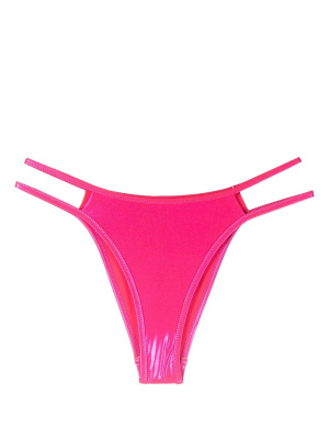 

Metallic-finish brazilian bikini brief, Moschino Metallic-finish brazilian bikini brief