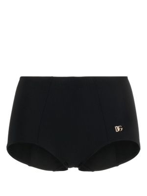 

Logo-plaque bikini shorts, Dolce & Gabbana Logo-plaque bikini shorts