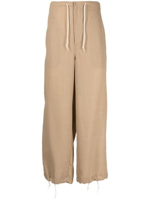 

Drawstring wool wide-leg trousers, BEAMS PLUS Drawstring wool wide-leg trousers