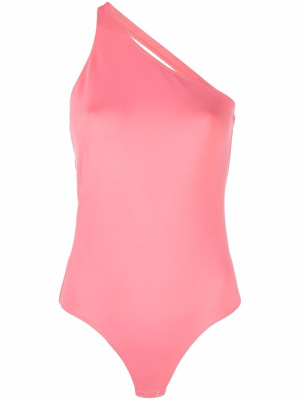 

Open-back asymmetric bodysuit, Alexander McQueen Open-back asymmetric bodysuit