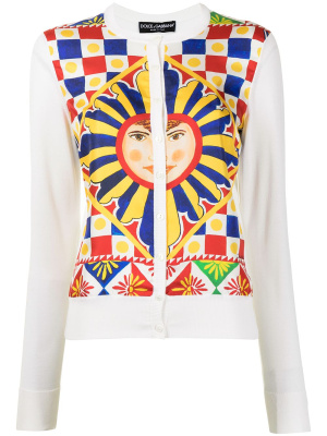 

All-over print cardigan, Dolce & Gabbana All-over print cardigan