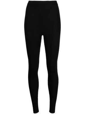 

High-waist rib-knit leggings, Dolce & Gabbana High-waist rib-knit leggings