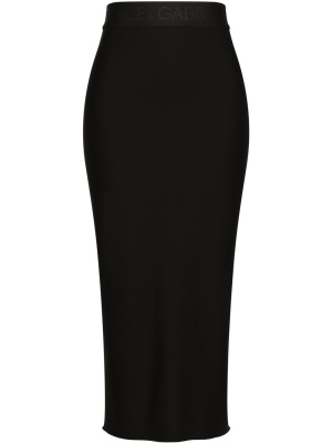 

Wool-blend jersey midi skirt, Dolce & Gabbana Wool-blend jersey midi skirt