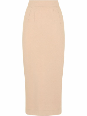 

High-waisted fitted pencil skirt, Dolce & Gabbana High-waisted fitted pencil skirt
