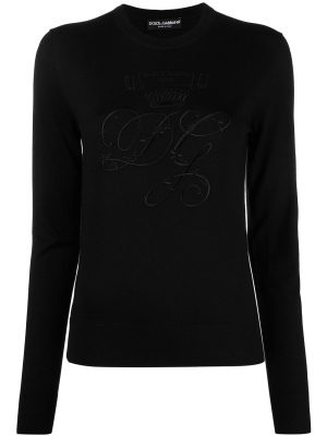 

Logo-embroidered jumper, Dolce & Gabbana Logo-embroidered jumper