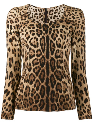 

Leopard print blouse, Dolce & Gabbana Leopard print blouse