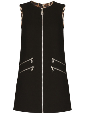 

A-line sleeveless minidress, Dolce & Gabbana A-line sleeveless minidress