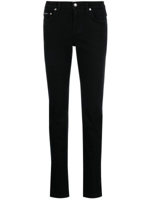 

Logo-patch denim jeans, Dolce & Gabbana Logo-patch denim jeans