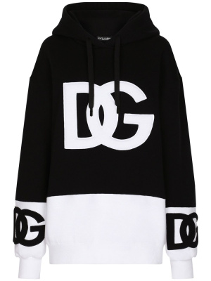 

DG Logo sweater mini dress, Dolce & Gabbana DG Logo sweater mini dress
