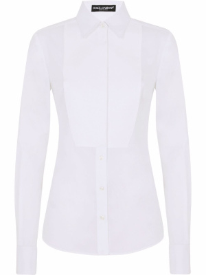 

Panelled yoke-detail shirt, Dolce & Gabbana Panelled yoke-detail shirt