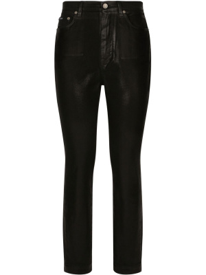 

Grace coated denim skinny jeans, Dolce & Gabbana Grace coated denim skinny jeans