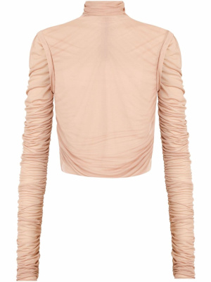

Ruched roll-neck top, Dolce & Gabbana Ruched roll-neck top