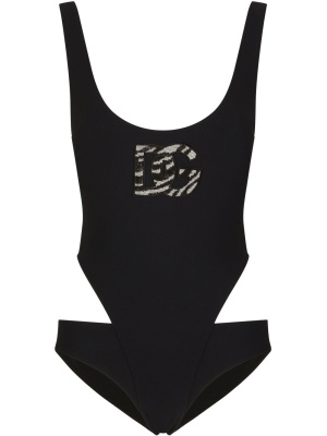 

Cut-out logo swimsuit, Dolce & Gabbana Cut-out logo swimsuit