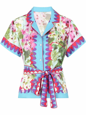 

Floral-print silk shirt, Dolce & Gabbana Floral-print silk shirt