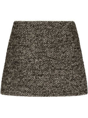 

Tweed A-line mini skirt, Dolce & Gabbana Tweed A-line mini skirt