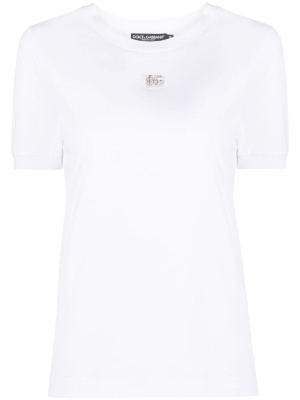 

Crystal-embellished T-shirt, Dolce & Gabbana Crystal-embellished T-shirt