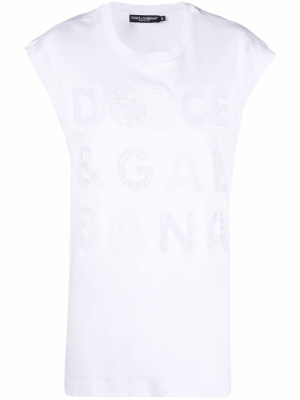 

Logo cut-out T-shirt, Dolce & Gabbana Logo cut-out T-shirt