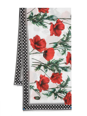 

Floral-print beach towel, Dolce & Gabbana Floral-print beach towel