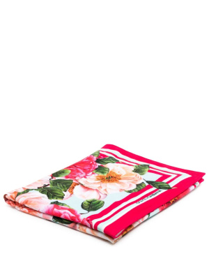 

Floral-print bath towel, Dolce & Gabbana Floral-print bath towel