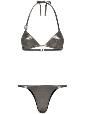 

KIM DOLCE&GABBANA DG-logo triangle bikini, Dolce & Gabbana KIM DOLCE&GABBANA DG-logo triangle bikini
