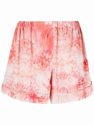 

Tie-dye pattern shorts, Alexander McQueen Tie-dye pattern shorts