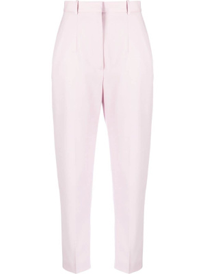

High-waist cigarette trousers, Alexander McQueen High-waist cigarette trousers