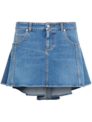 

Kickback denim skirt, Alexander McQueen Kickback denim skirt