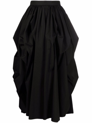 

Mid-length gathered skirt, Alexander McQueen Mid-length gathered skirt