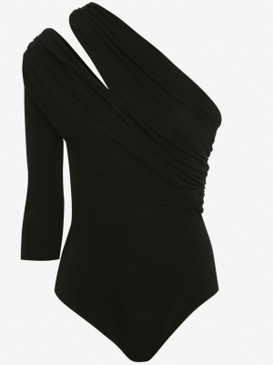 

One-shoulder bodysuit, Alexander McQueen One-shoulder bodysuit