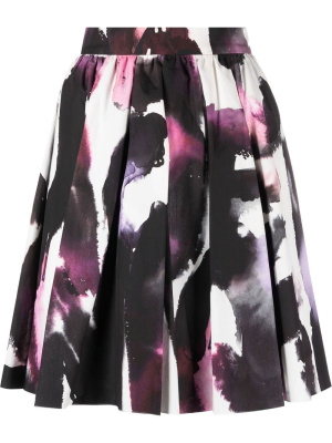 

Printed pleated skirt, Alexander McQueen Printed pleated skirt