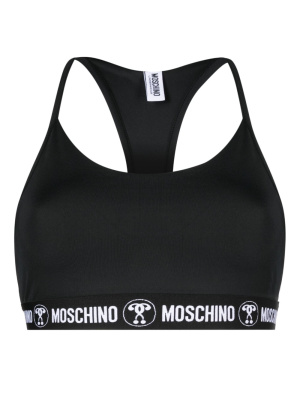 

Logo-underband bralette, Moschino Logo-underband bralette