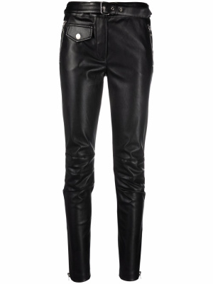 

Faux-leather Slim-Fit trousers, Moschino Faux-leather Slim-Fit trousers