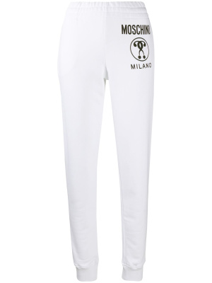 

Milano logo-print track pants, Moschino Milano logo-print track pants