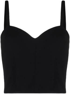 

Sweetheart neck bustier top, Moschino Sweetheart neck bustier top